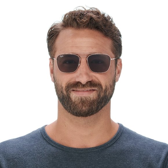 💯 NEW RAY-BAN RB3588 9146/1 BRONZE GREY MENS SUNGLASSES - Picture 11 of 12